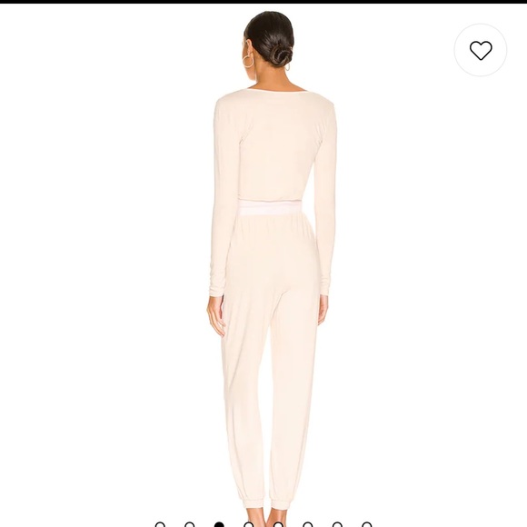 Nwt Lovers and friends Stacey Jumpsuit in Sand Dollar - Picture 4 of 11